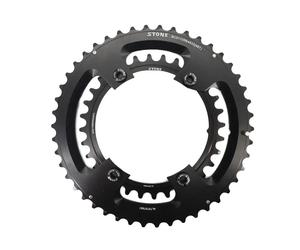 Double plateau ronds Stone 110 BCD Noir