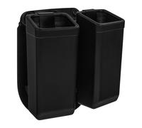 Double pochette chargeur rotatif avec montage Paddle pour chargeurs 9 mm ESP - Black