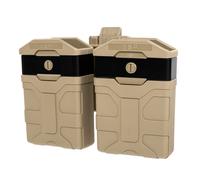 Double pochette chargeur rotatif ESP avec fixation UBC-05-A pour chargeur AR-15 - Khaki