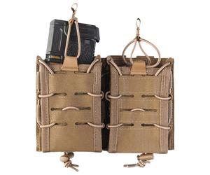 Double pochette Open Flex Double Mil-Tec - Coyote