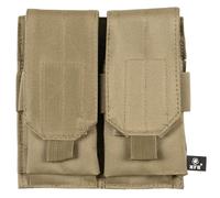 Double pochette pour chargeur Ammo Pouch MOLLE MFH - Coyote