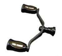 Double poignée à bascule en fibre de carbone 25 g pour moulinet FOREXLSTLT FOR FUEGO spécialement conçu pour l'utilisation du moulinet de spinning (vert fluo)