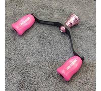 Double poignée à bascule en fibre de carbone 25 g pour moulinet FOREXLSTLT FOR FUEGO spécialement conçu pour l'utilisation du moulinet de spinning (rose vif)