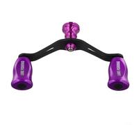 Double poignée à bascule en fibre de carbone 25 g pour moulinet FOREXLSTLT FOR FUEGO spécialement conçu pour l'utilisation du moulinet de spinning (rouge)