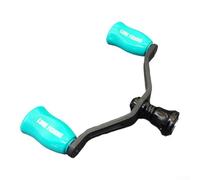 Double poignée à bascule en fibre de carbone 25 g pour moulinet FOREXLSTLT pour FUEGO spécialement conçu pour l'utilisation du moulinet de spinning (doré)