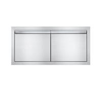 Double porte XXL encastrable pour cuisine extérieure - 100,5 x 50cm