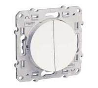 Double Poussoir Blanc