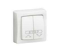 Double poussoir en saillie pour volets roulants LEGRAND 086010L