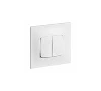 Double poussoir Neptune - 6A - Blanc - 91326 - Legrand