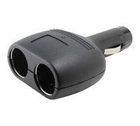 Double prise allume-cigare avec fusible et LED, idéal pour charger des appareils et maintenir des accessoires fonctionnels dans les véhicules.