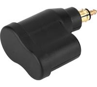 Double prise USB, adaptateur léger pour cigarettes Noir large application étanche 3.3A remplacement pour HELLA -Moto