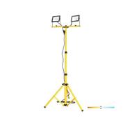 Double Projecteur LED de chantier sur pieds TIGRA S 2x30W 4000K IP65 blanc naturel