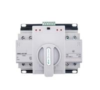 Double puissance 2P/4P 63A double puissance commutateur de transfert automatique AC230V 50/60Hz disjoncteur de commutation automatique/manuel(4P,220V-100A)