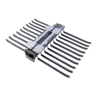 Double Rangée Porte Pantalon Coulissant 35cm*65cm*11cm Porte-Pantalons Extensible Alliage D'aluminium Garde-Robe Extractible Piste Silencieuse En Trois Sections Porte Cintre Coulissant(35cm*65cm*11cm)