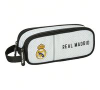 Double Real Madrid 1ère Equipe. 24/25 - Trousse sous licence officielle - Design compact - Idéale pour l'école et le bureau - Matériau résistant - Fermeture sécurisée Découvrez la large gamme de trous