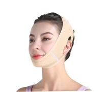 Double RéDucteur de Menton Ligne En V Bande de Levage Du Visage Sangle Menton Douce Pour Femmes Restaure L'éLasticité La Peau Couleur La Peau