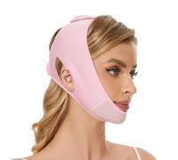 Double réducteur de menton, sangle amincissante pour le visage, masque de levage en V, éliminateur, dissolvant, ruban adhésif, ceinture en forme de V pour femme, mentonnière réutilisable
