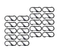 Double Ressort S - Crochet en à Verrouillage Rapide à 2 Ouvertures, Petit à Double Ressort, pour Famille, Hommes, Femmes, Camping, randonnée, Alpinisme, Sports de Plein