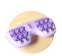 Double rouleau de massage portable pour soulager la fasciite plantaire et la douleur, thérapie d'acupression des pieds pour réduire le stress et améliorer la circulation sanguine, outil de