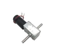 Double Shaft 33MM Length 5840-31zy DC 12V 24V Worm Gear electronic starter Self Lock 12-470RPM Reducer package A 24V 5rpm