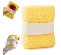 Double-Sided Bath Foaming Pouch,Éponge Douche avec Pochette Savon,1 article | Cette éPonge à Structure AlvéOléE Fait Rapidement Beaucoup De Mousse,Elle Comporte Un Poche à Savon IntéGré
