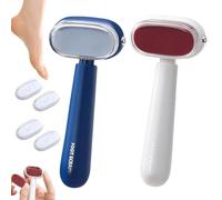 Double-Sided Foot Scraper for Callus Removal,Râpe à Pied Outil De Pédicure Double Face,Rapeuse Pieds,Râpe Pieds Manuelle Double Face Pour Peaux Mortes Et Callosités,Lavable Et Réutilisable，Kit R+B