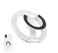 Double-Sided Magnetic Phone Stand - Set | Support de doigt - Support magnétique double face - Outil pratique pour produit sûr et durable - Outil en métal de qualité supérieure - Noir compact 2026