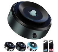 Double-Sided Phone Holder: Innovative Dual Suction Cup and Magnetic Design, Magnetic Suction Car Phone Holder, Anti-Shake Adjustable Cell Phone Mount (black)