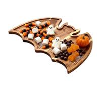Double Sided Serving Board Wooden Platter Snack And Cheese Display