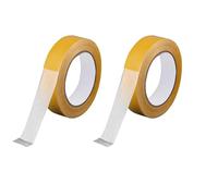 Double Sided Tape Heavy Duty • 2 Rouleaux • 0,78 Pouce X 66 Pieds Hemming Tape | Scotch Double Face Extra fort Idéal Pour Les Tapis, Les Moquettes Et Les Réparations Automobiles