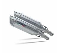Double Silencieux Slip-On GPR Furore-X Inox pour Ducati 620 Monster