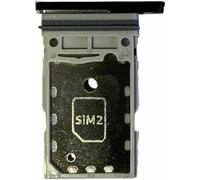 Double Sim Card Tray Slot Replacement Compatible avec Samsung Galaxy Z Fold 3 5G Black
