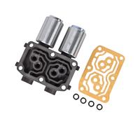 Double solénoïde linéaire de transmission avec joint compatible avec Honda 2003-2007 Accord CR-V Element Acura RSX TSX 2.4L L4 remplace 28260-PRP-014 98990B 90428C GEGT7610-262
