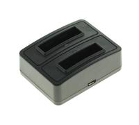 Double Station de charge avec led pour 2 batteries Avant DC E1460
