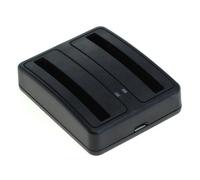 Double station de charge avec led pour Samsung Galaxy S4 SIV GT-I9500