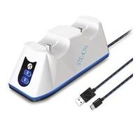 Double Station de charge Stealth SP-C100V pour PS5 Blanc BLANC G