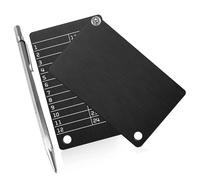 Double Steel Wallet Set Includes Metal Engraving Pen And Locking Screws For Secure Backup Nonflammable Cryptocurrency Wallet