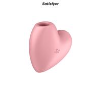 Double stimulateur Clitoris Point G Cutie Heart rose - SATISFYER