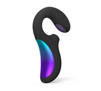 Stimulateur clitoridien LELO Enigma Double Sonic - Couleur : Noir