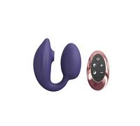 Double stimulateur Oeuf vibrant télécommandé Wonderlover violet - LOVE TO LOVE