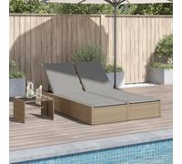 Double Sun Lounger, Double Sun Loungers,chaise Longue Double vidaXL