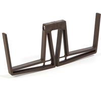 Double support pour caissettes de balcon réglable 1 fois en diff. Couleurs et tailles