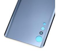 Double Sure Coque arrière de rechange en verre gris pour LG Velvet Velvet 5G UW avec adhésif prédécoupé et kit d'outils