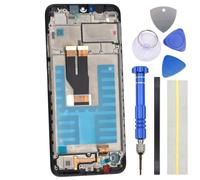 Double Sure Écran numériseur de remplacement avec cadre pour Nokia G21 Nokia G21 G11 TA-1418 TA-1477 Noir