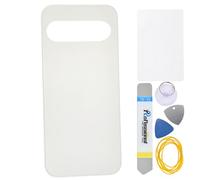 Double Sure Plaque arrière en porcelaine avec adhésif prédécoupé pour Google Pixel 9