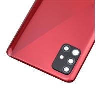 Double Sure Prism Crush Coque arrière de rechange en plastique pour Samsung Galaxy A51 SM-A515F avec cadre photo arrière, adhésif prédécoupé et kit d'outils