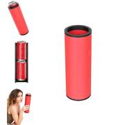 Double Tactical Can Holder,Ultra Chill System,Fits 2 Standard 12oz Cans,3D Printed for Beer Soda Drinks,Parties,Camping,Tailgating, Outdoor Sports,Gifts (Red)