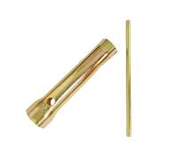Double taille 14 mm 18 mm Clé à bougie en alliage d'acier Outil ergonomique pour moto voiture Résistant à l'entretien Clé à douille Outil