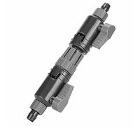 Double Tap Aquarium Filter Connector with Water Control Valve, Arrow