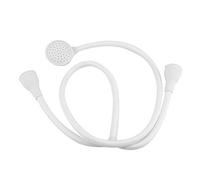 Double Tap Push sur la pomme de douche et le tuyau de baignoire Prime ABS matériau ABS 1,2 m de longueur Fonction d'eau froide chaude pour la salle de bain Pet Shower Hoids Washing